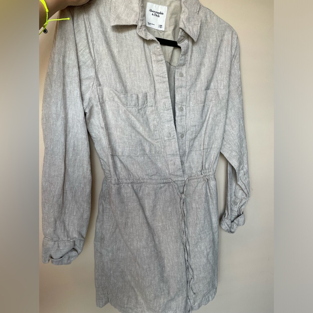 Abercrombie linen blend romper